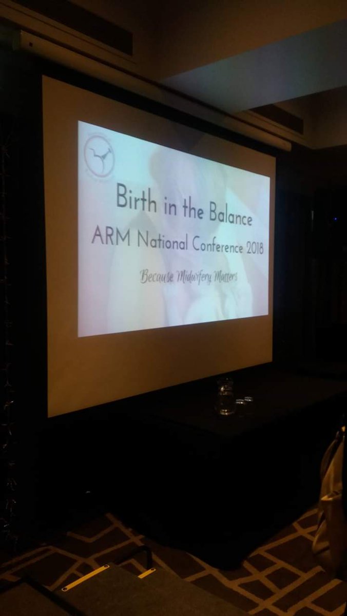 Let the day begin. Looking forward to listening, learning and sharing at #ARMConf2018 #birthinthebalance #midwifery #MidwiferyMatters who's here?  <a href="/cornwallmidwife/">Evony Lynch RM</a>