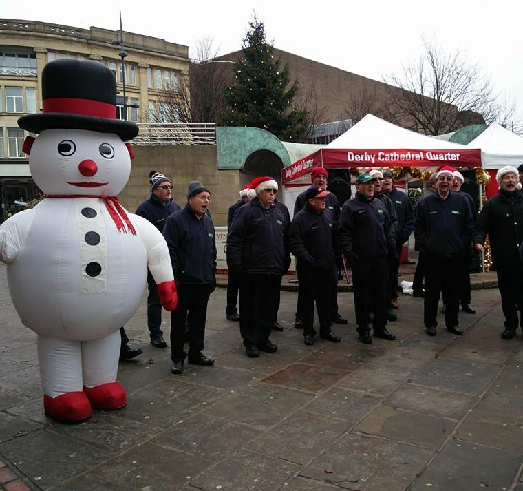 Come to #Christmas in Cathedral Quarter today! Three stages of FREE festive entertainment from 11am until 3pm! The stages will be in place at The Waterfall, The Strand outside <a href="/derbymuseums/">Derby Museums</a> &amp; Iron Gate by <a href="/DerbyCathedral/">Derby Cathedral</a> #DerbyChristmas #CQChristmas   facebook.com/events/1948652…