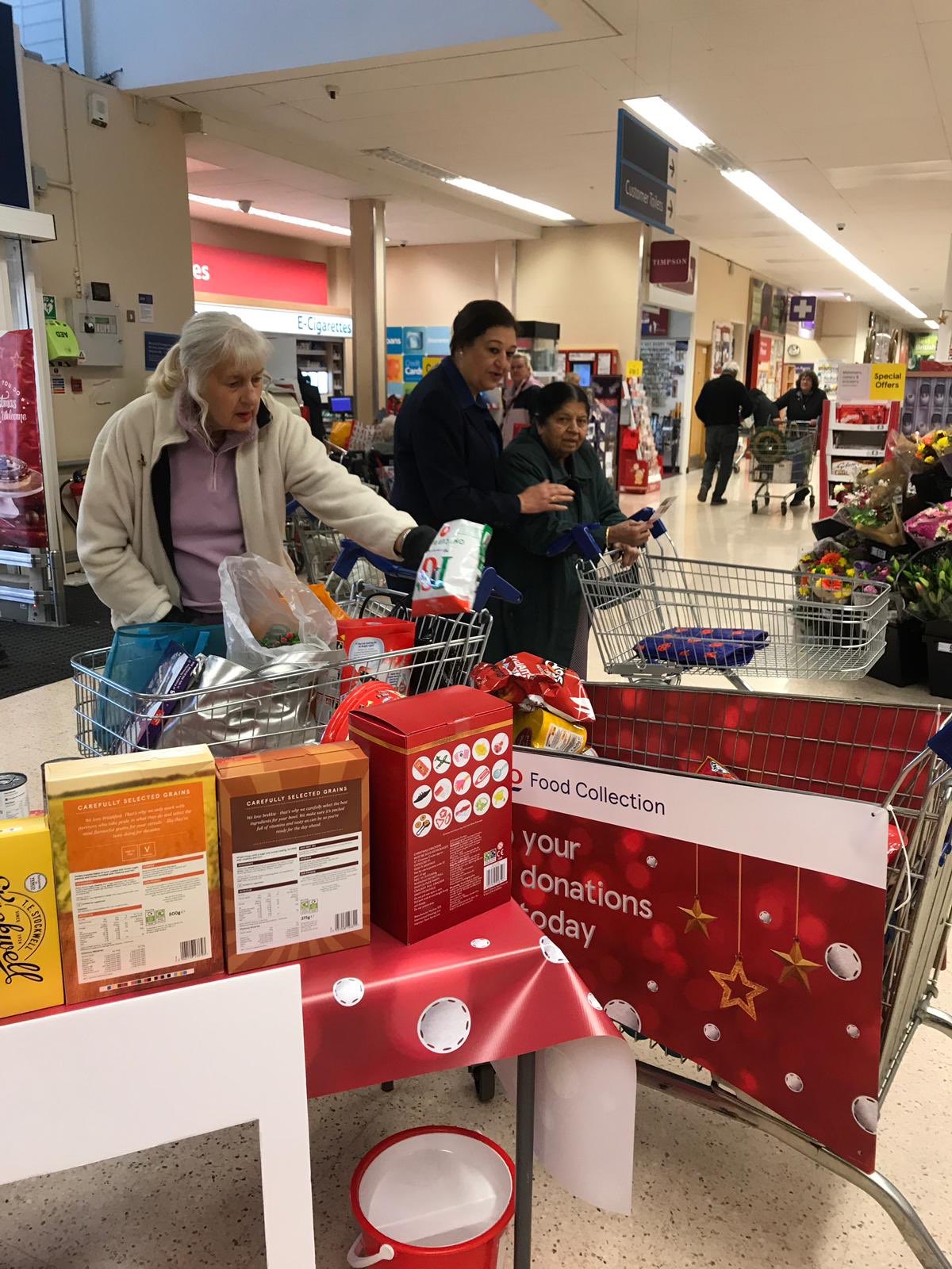 Thamby P Nanthan on Twitter "Tesco Pinner food collection going