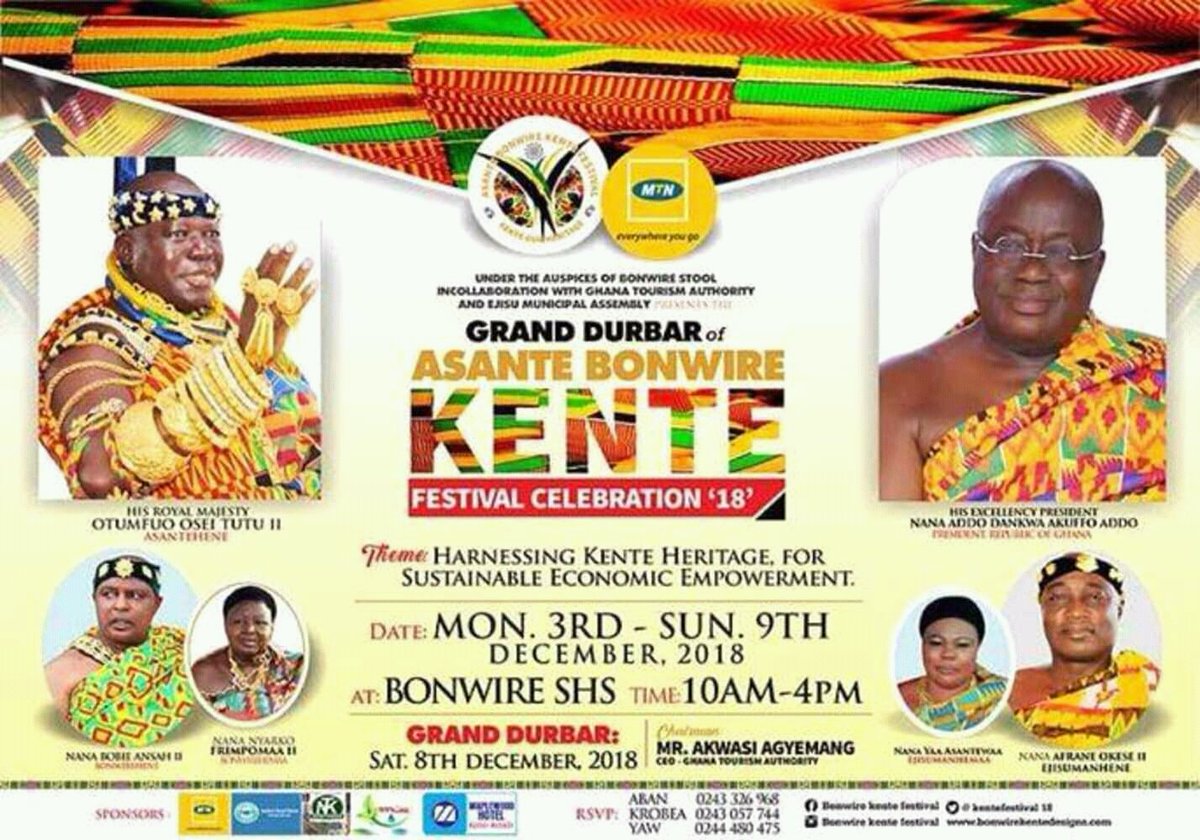 BRAGHANATOURS's tweet photo. Are you ready ?
#kente 
#bonwire 
#WearGhana 
@ManhyiaPalace https://t.co/wRF80Prwoa