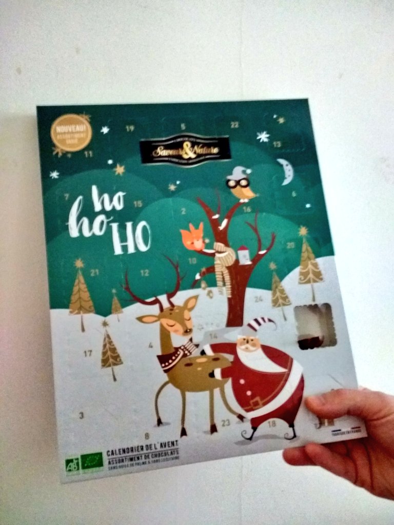 Parichanette's tweet photo. Calendrier de l'aventの1つ目をあけて…👌とうとう12月🎄

#パリ
#クリスマス
#ノエル https://t.co/AmUQDvgQ9v