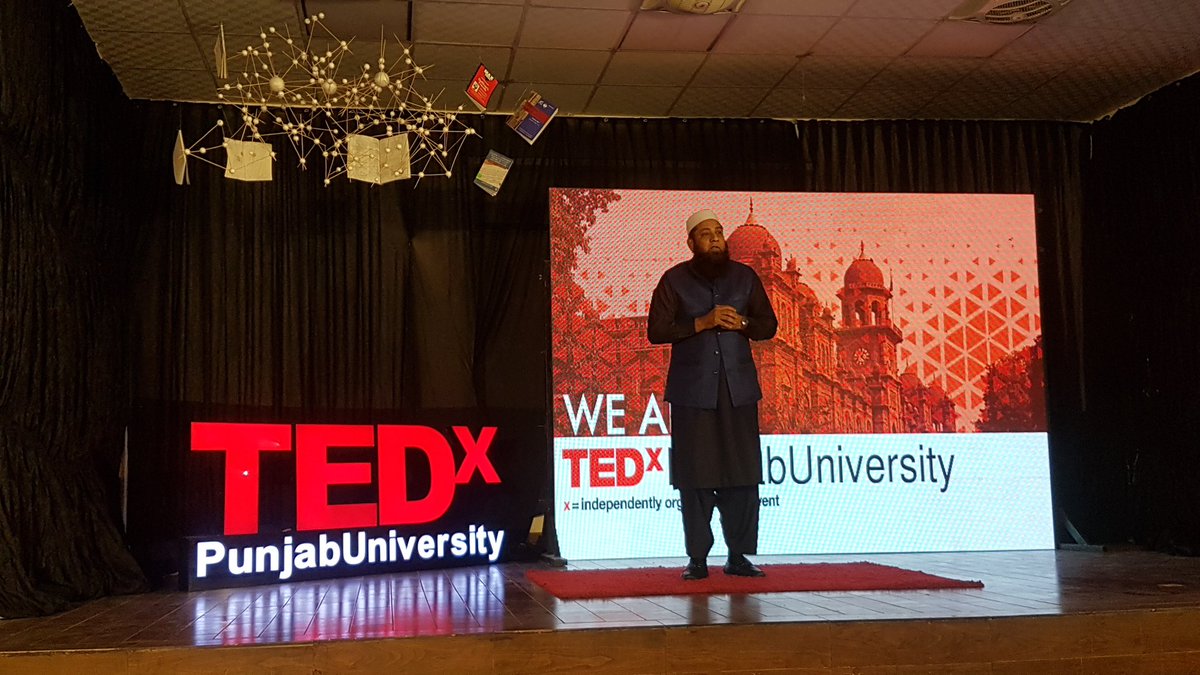 One of the greatest of all time - the cricket great - Inzamam ul Haq. #TedTalk