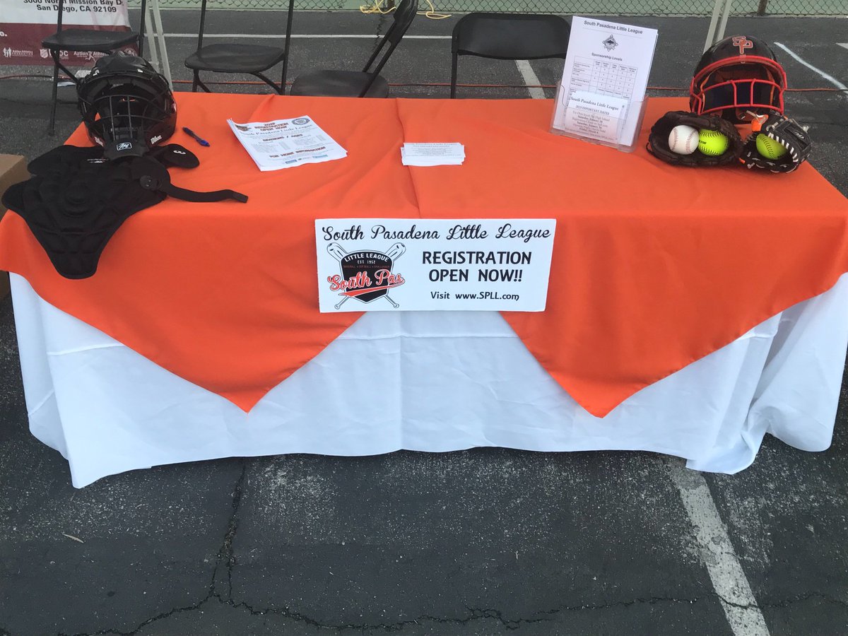 playSPLL's tweet photo. We’re down at South Pasadena High School for the TIGER 5K/10K WALK/RUN!! Make sure you stop by and say HI and don’t forget to log onto https://t.co/ASnmWvU4hq to register today #southpas #tigerrun #littleleague #playspll #onetown https://t.co/C0b6KxYZsr