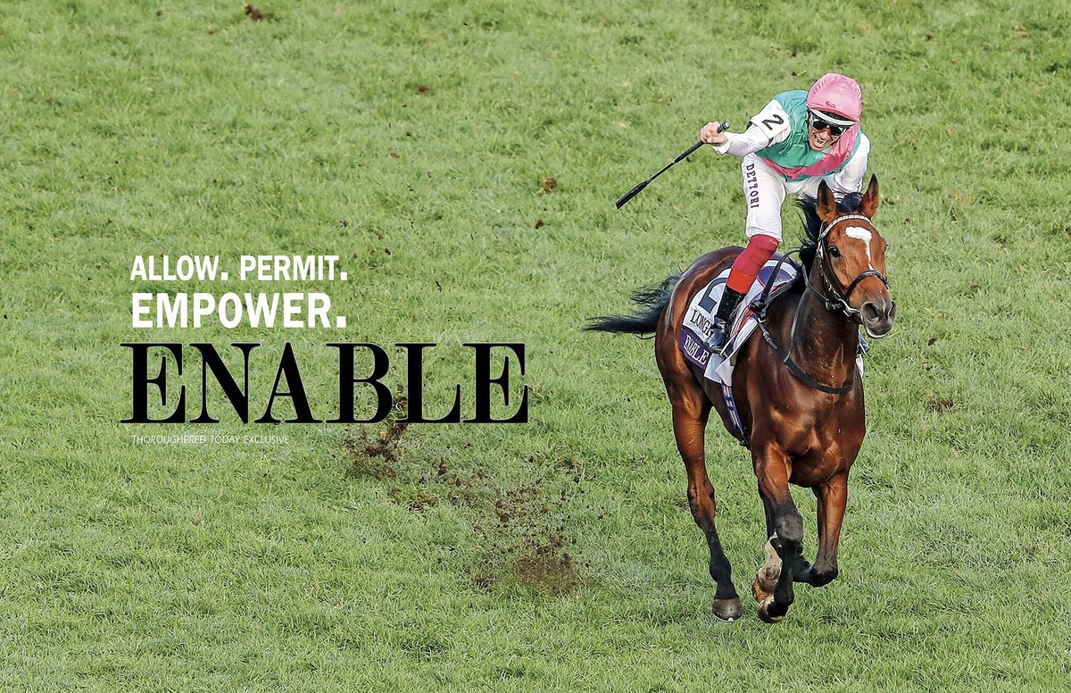Congratulations to <a href="/FrankieDettori/">Frankie Dettori</a> on being named Longines World’s Best Jockey! Read our exclusive story on Enable, as told by Frankie himself, to get to know a little more about their heart-warming relationship —> bit.ly/2r8nabw