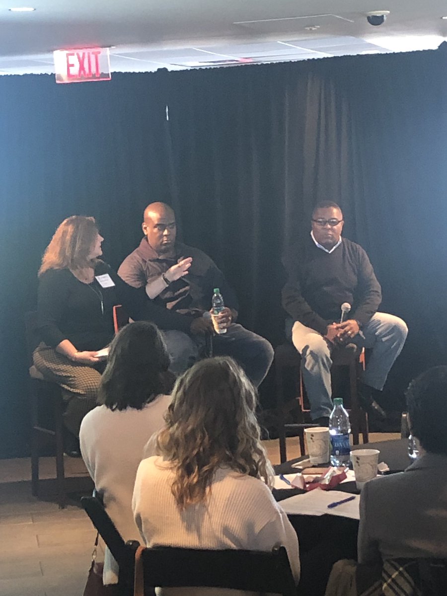 Robert Lewis Jr., founder and president of @_theBASE, and Juma Crawford, executive director of the Lewis Family Foundation join us for a conversation with @RebeccaRRiccio #PhilanthropyOnTheField #LxG15