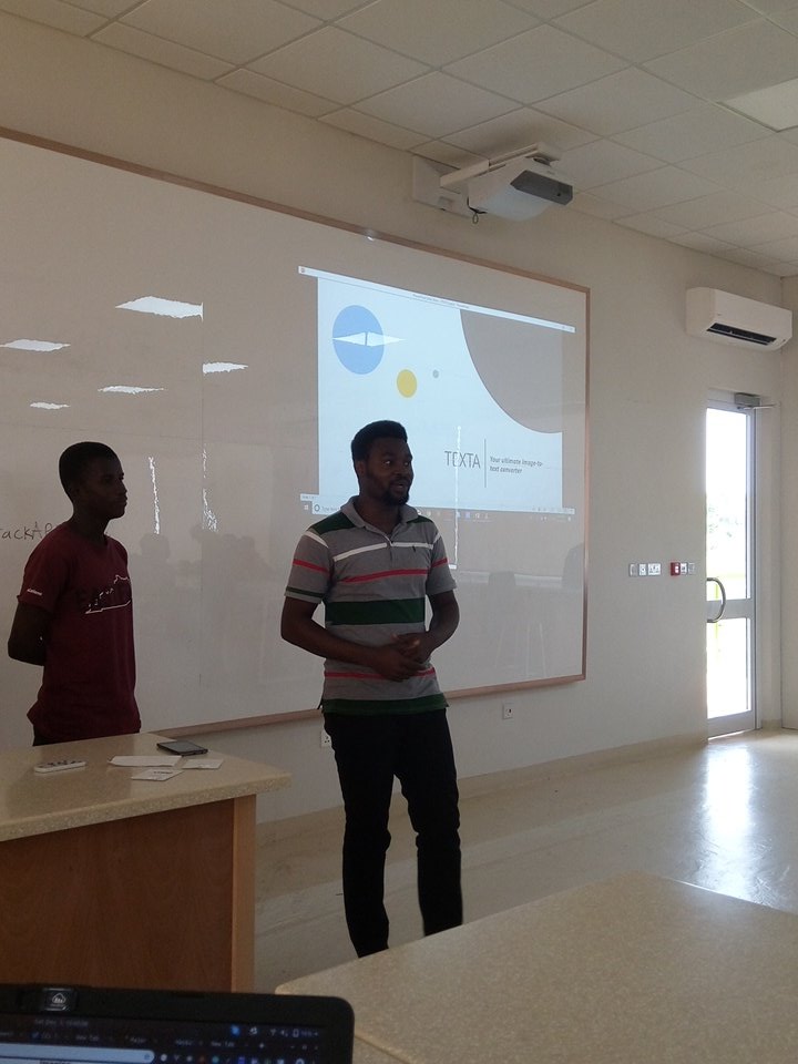 HackAPI_GH's tweet image. Team 9
Texta- A platform that enables it's users to convert images to text!
#HackAPIGH #LocalHackDay #Swagathon
@cloudinary @github @dottechdomains @dscashesi @Ashesi @AshesiDesign