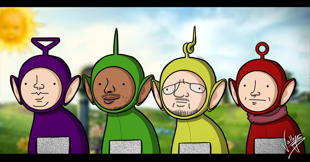 "C'est l'heure des Teletubbies !" avec @terracid, @Mstr...