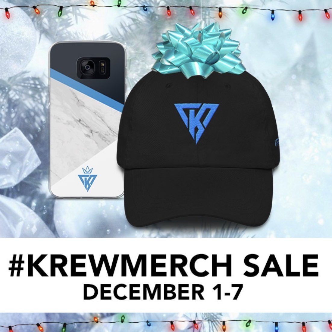 #Krewmerch sale from Dec 1-7! 🔥