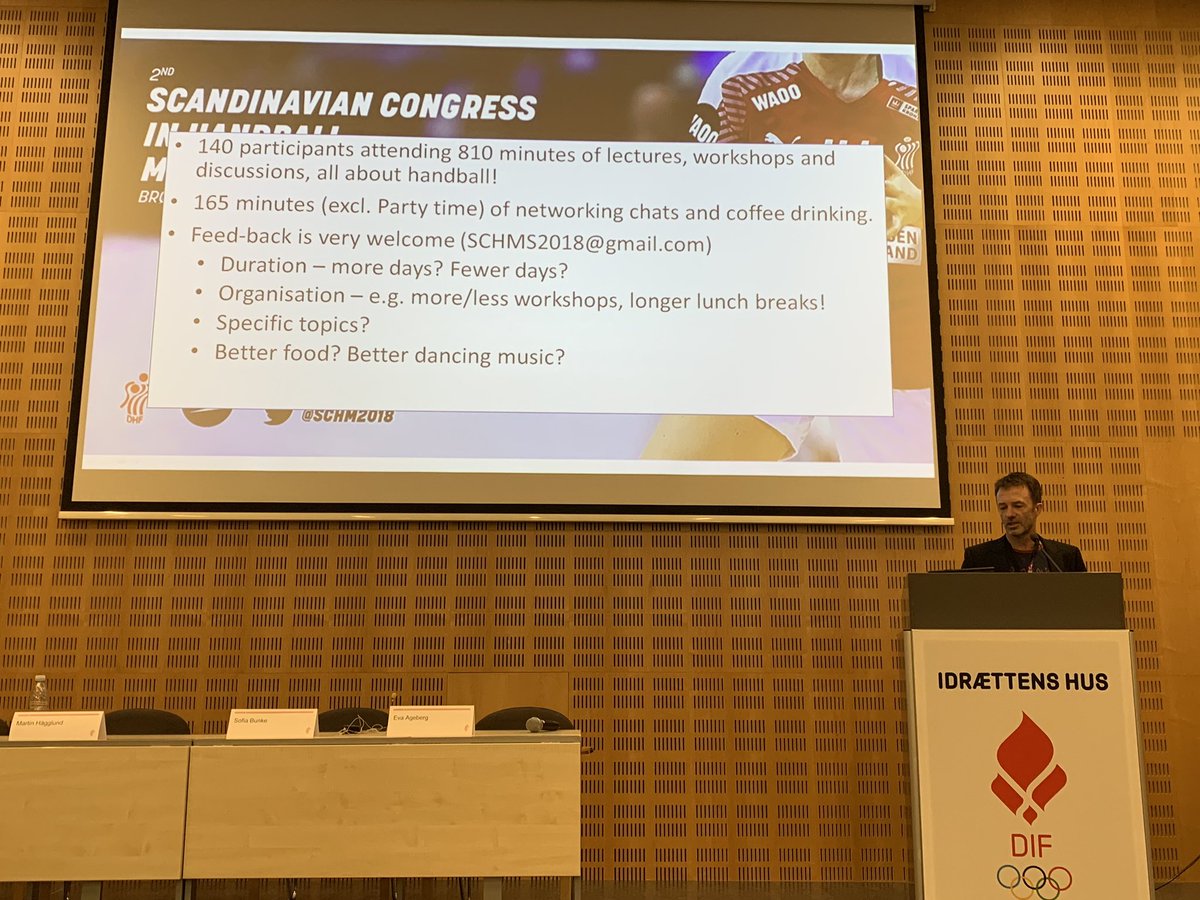 MHgglund's tweet photo. Summary of a great handball medicine conference #SCHMS2018 Congrats to everyone involved, especially local committee @jesperbencke @MetteKZebis @Merete_Moller 👏👏 Congrats to winners of the free presentation & twitter competitions🎉🤾♀️🤾♂️ See u in Oslo 2020 https://t.co/kdM5oMj4FZ