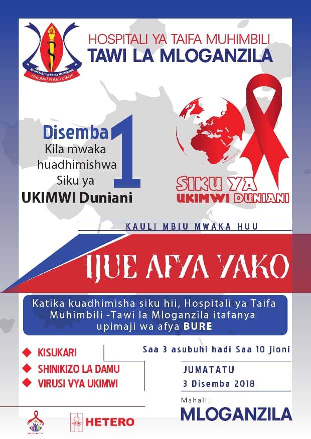 Karibuni wote siku ya Jumatatu tarehe 03 Novemba 2018..

#Ijueafyayako#