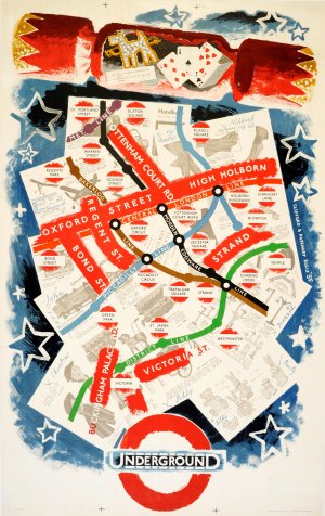 Hyde Park Now-Tube Xmas posters and pictures Hyde Park Now-Tube Xmas posters and pictures