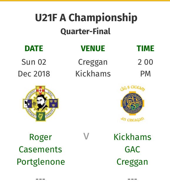 casementsgac's tweet image. Good luck to our U21’s tomorrow in the QF of the A Championship. Show your support for the boys tomorrow 🌕🌑