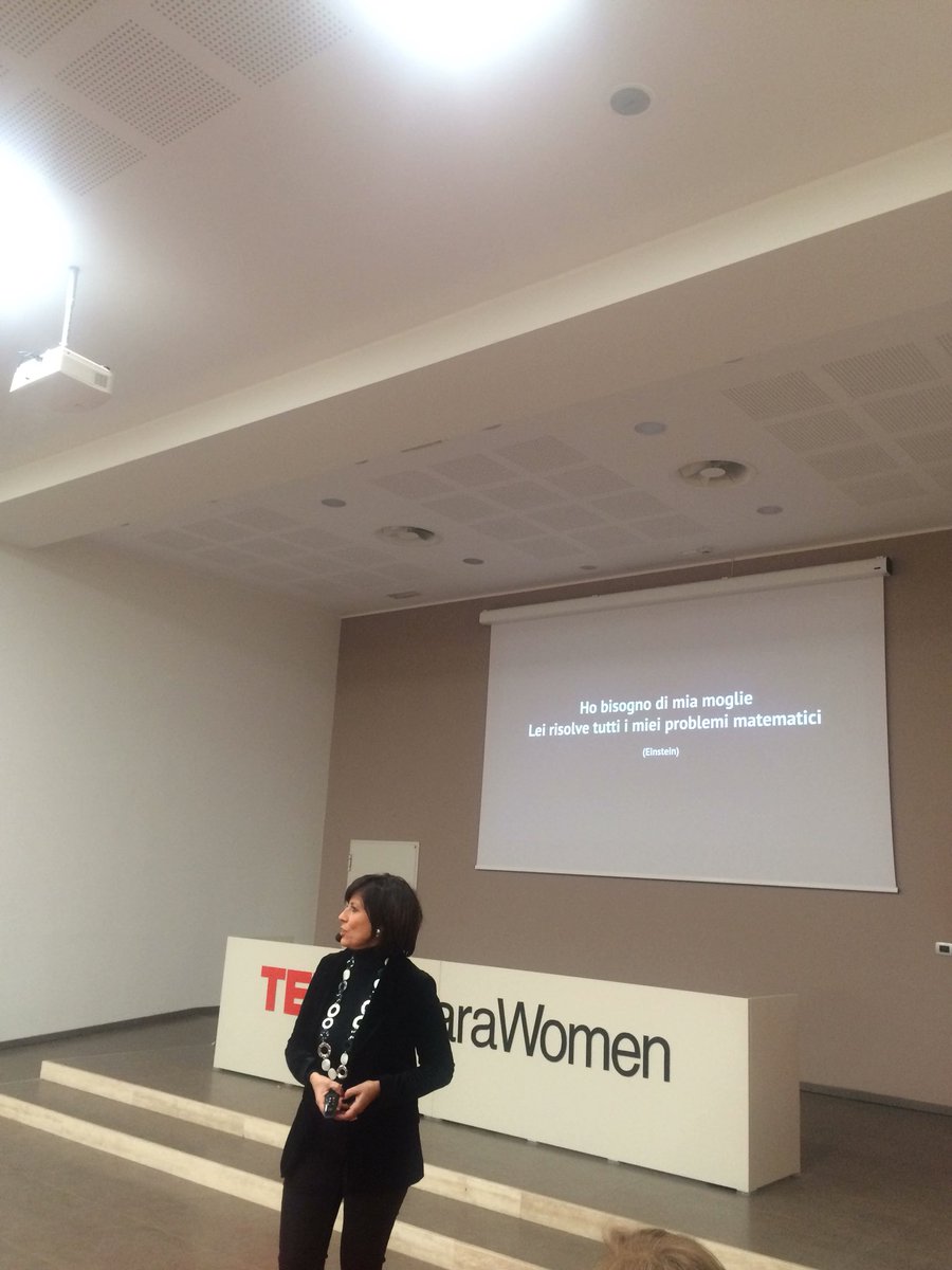 TEDxNovara's tweet photo. C’è chi i numeri li conta e chi fa una ragione di vita: la nostra seconda speaker al @TEDxWomen di Novara è Lorella Carimali #women #showingup https://t.co/xmJFya1dGB