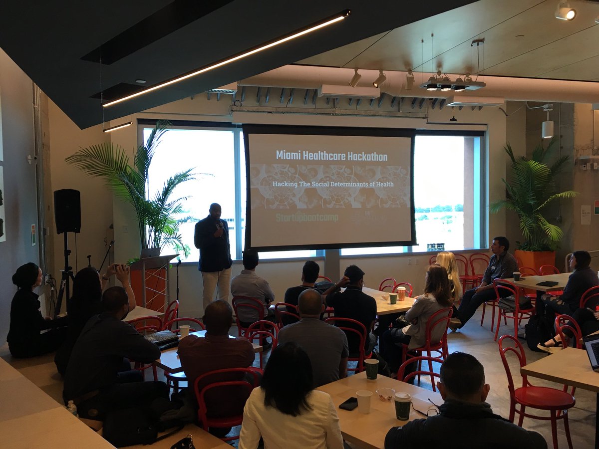 Great weekend to hack the social determinants of healthcare with ⁦<a href="/mithackmed/">MIT Hacking Medicine</a>⁩ and ⁦<a href="/sbcHealth/">SBC Digital Health</a>⁩ #miahack18