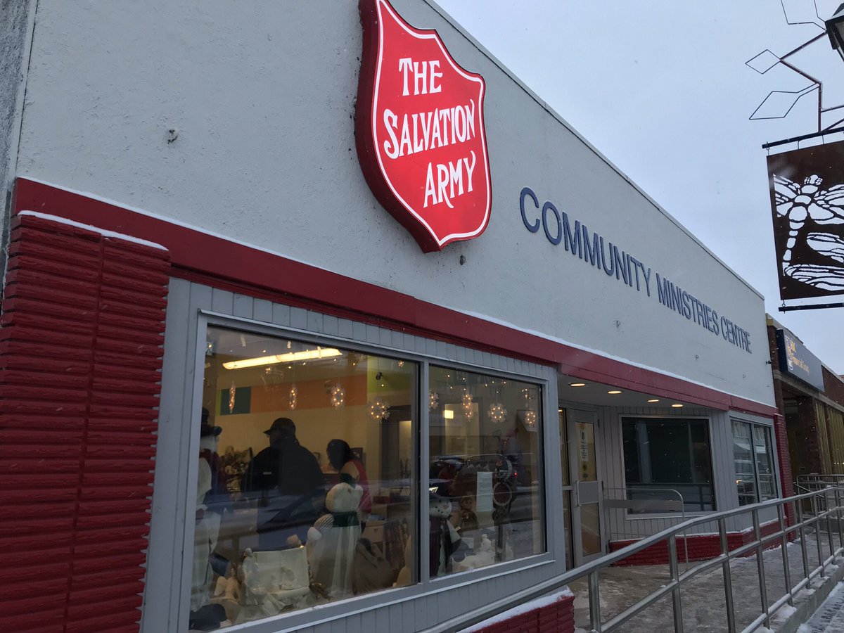 HeatherAnn_Gill's tweet photo. Burst The Bus is happening right now in front of the @salvationarmy! @fort_frances I encourage you to make a donation of a new unwrapped toy, a non-perishable food donation, or make a cash donation, to help those less fortunate in our community. #seasonofgiving https://t.co/1LC0qdKCxU