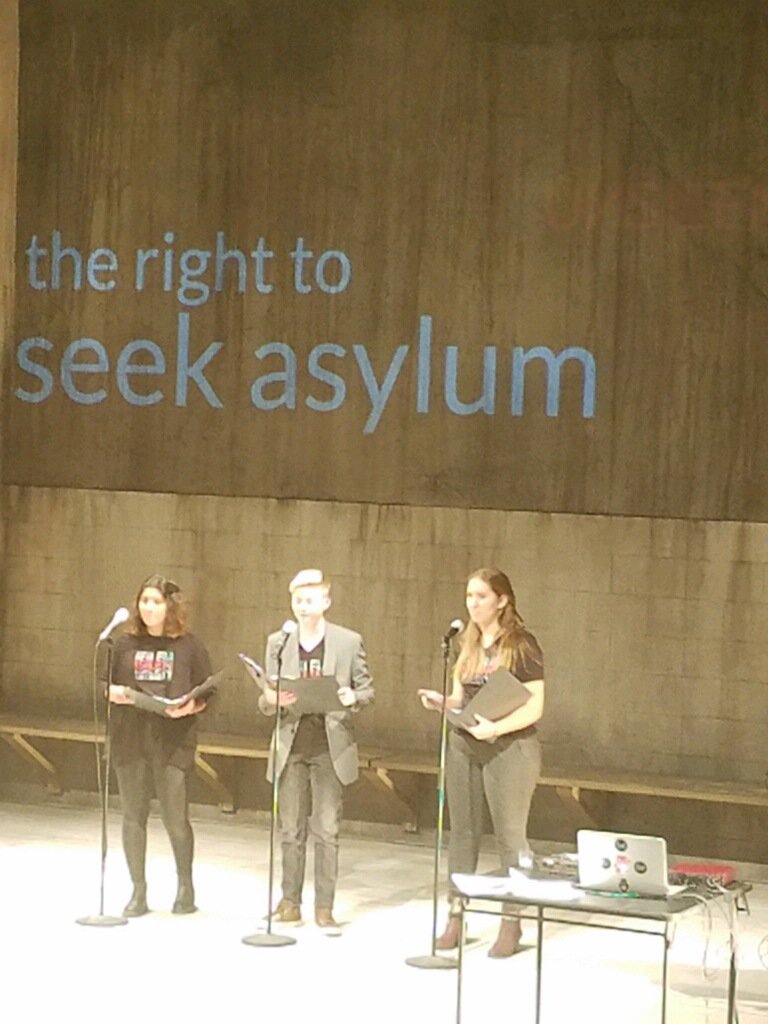 SCY_Chicago's tweet photo. @IGotThisChicago team member Jennifer recently attended the 2nd annual Sounds of Unsilence benefit concert for human rights.  
@UnsilenceOrg uses the power of storytelling, the arts, and game design to fill a critical gap in civic education. #SCY #Unsilence #humanrights #chicago https://t.co/v1cwrGpaOa