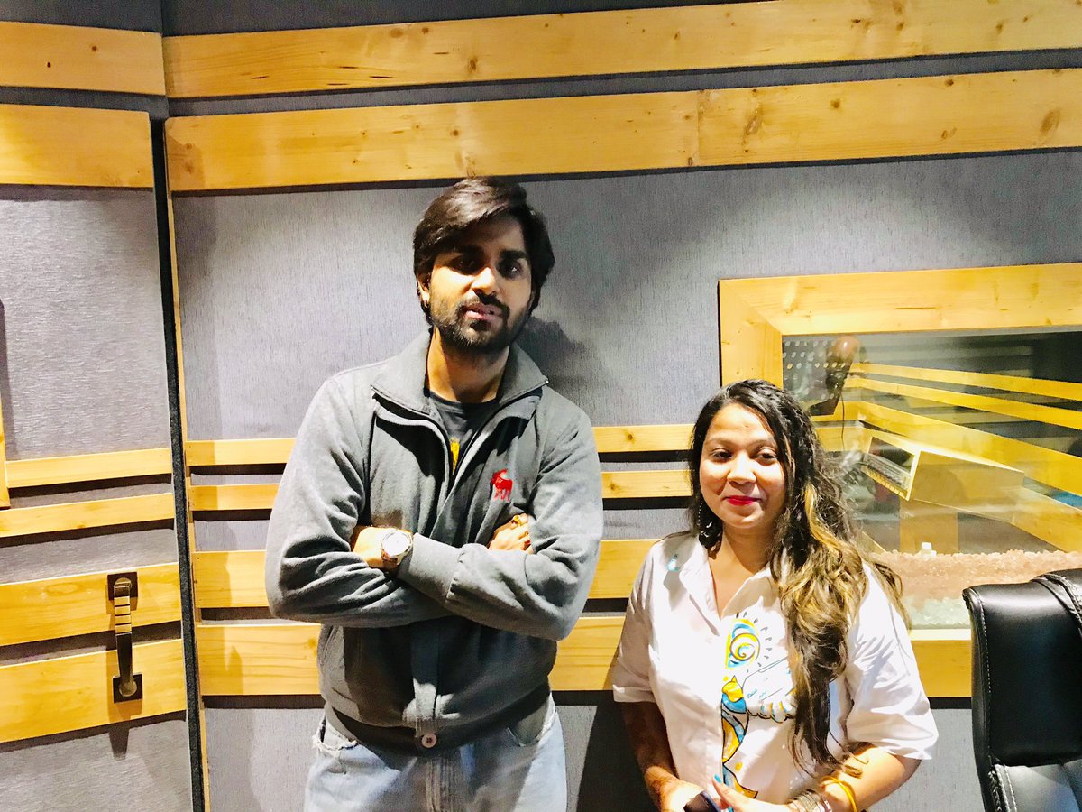 AamanTrikha's tweet photo. Recorded a typical brass band North Indian wedding song #RoopRangTeraMastaana for the upcoming movie #FacebookWalaPyaar . 

Music : #RajaPandit , 
Lyrics : #ShwetaRaj 
Producer : #TinkuQureshi 
Director : #NarayanKSahu 

Thanks for the opportunity 🎼👍🏻

#SaturdayMotivation https://t.co/rVvu7bQwLt