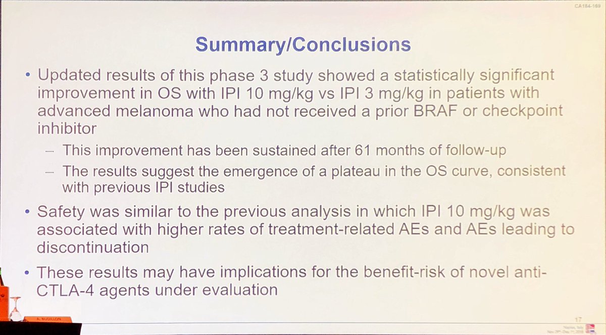 AntonioMGrimal1's tweet photo. More is better...! When the dose makes the difference. #Bridge18 ⁦@PAscierto⁩ ⁦@3PSolution⁩ @fondazionemelanoma ⁦@AIOMtweet⁩ ⁦@sitcancer⁩ ⁦@myESMO⁩ https://t.co/ZxZU5CwNIW