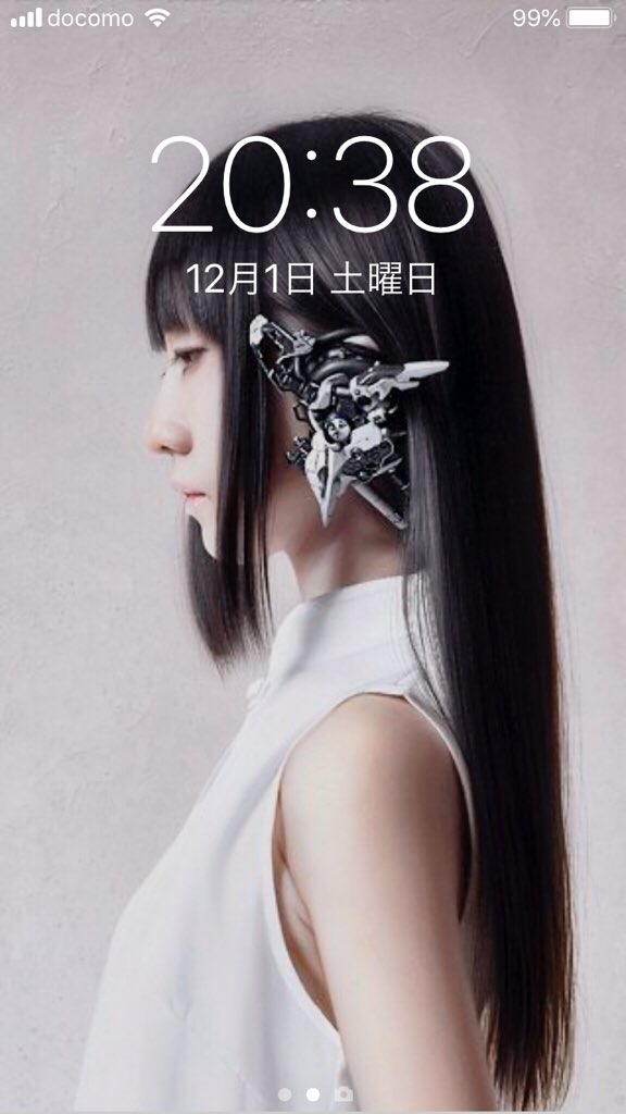 Tomizow 現在の壁紙 Futuristic Device Luna White Feat Ikeuchi Hiroto 作画 山本大貴さん