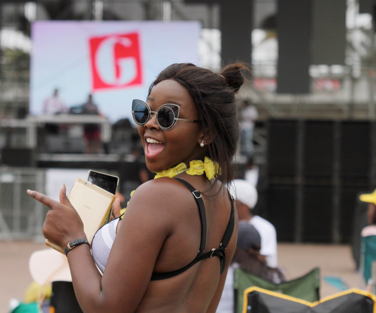Tnngcobo's tweet photo. #GagasiBeachFest #FFM18 #PRC #DBNSummerKickOff #Fashion
#Music #Food #ZuluKingdom #988Photography #Durban #Summer 🥂 #Bashuthe📸 @gagasifm https://t.co/WmoOx51epG