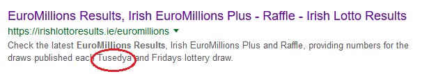 irish lotto results tonight 3 draws please twitter