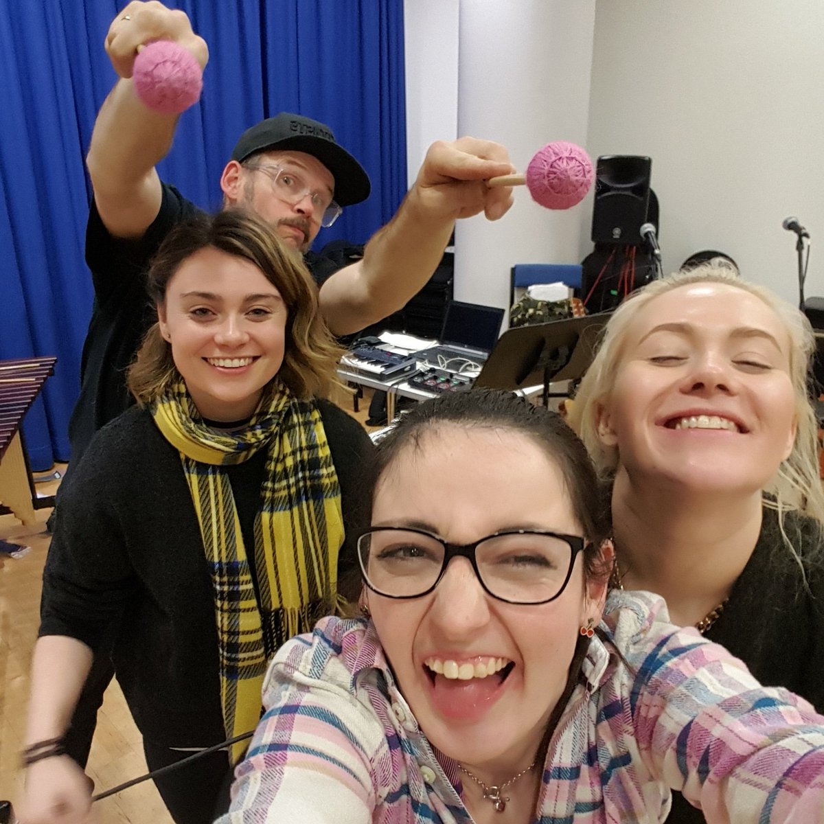 minifish1210's tweet photo. #Twitchtour2018 starts tomorrow @theBluecoat as part of @DaDaFest international! Then @Sage_Gateshead
Monday! 
I can't wait! Rehearsals done! Let's smash it! 

#keepsmiling #communitymusic #disability #cerebralpalsy #humour #Twitch #DaDaFest18 #Liverpool #gateshead https://t.co/SmNjaC4Quu
