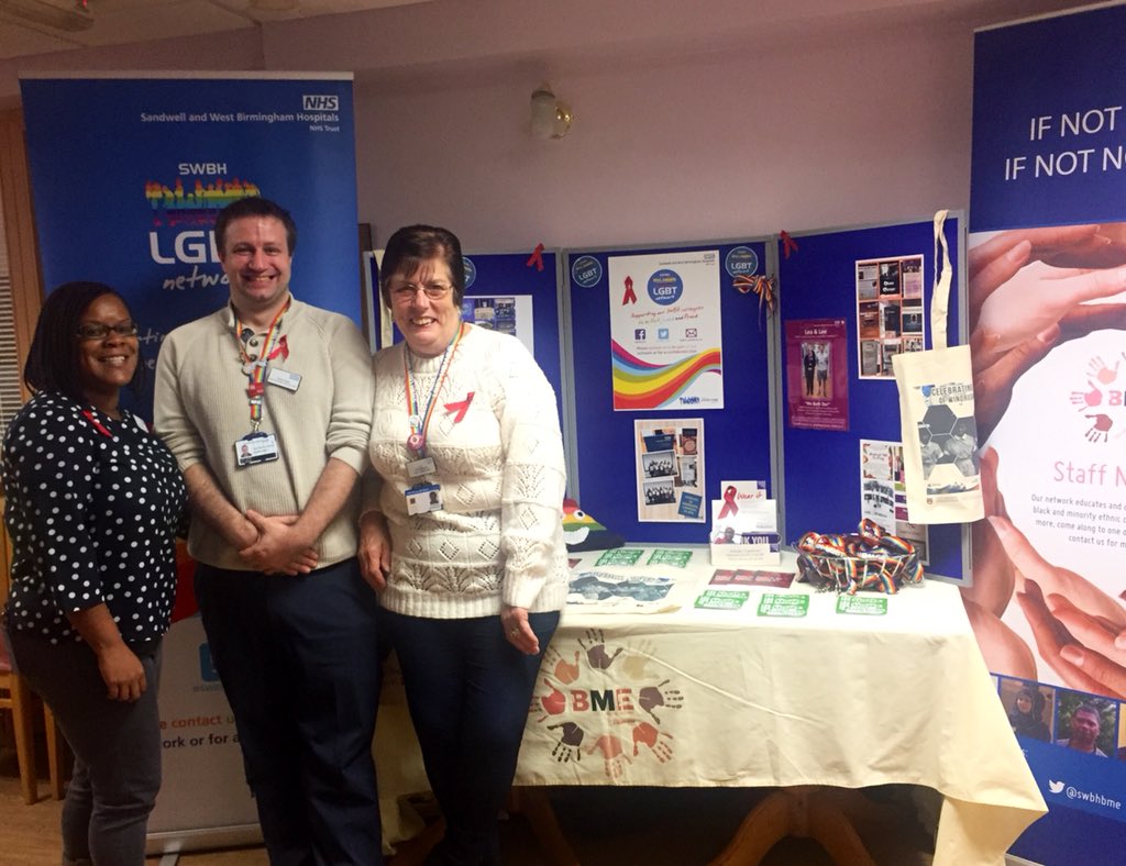 Did you know that our Trust is featured in the official top 50 Inclusive Employers List? Representatives from our staff networks are at our #recruitment event today at City Hospital talking to candidates about the great work they are doing within our organisation #inclusion