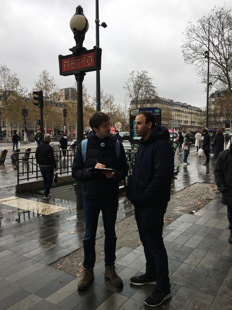 PSParis11e's tweet photo. Forte mobilisation avec le @PSParisCentre et @PSParis10 pour @VotreParis autour de @RemiFeraud place de la #République https://t.co/K9EMj5ENxS