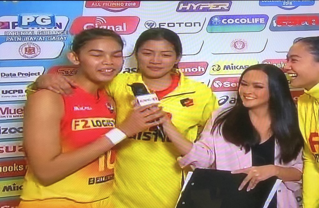 Isabell88440298's tweet photo. Kaka miss si KKD πππ kulit nila π€£ #F2LogisticsPH #animo #PSLAFC ππ https://t.co/p6MRufs10v
