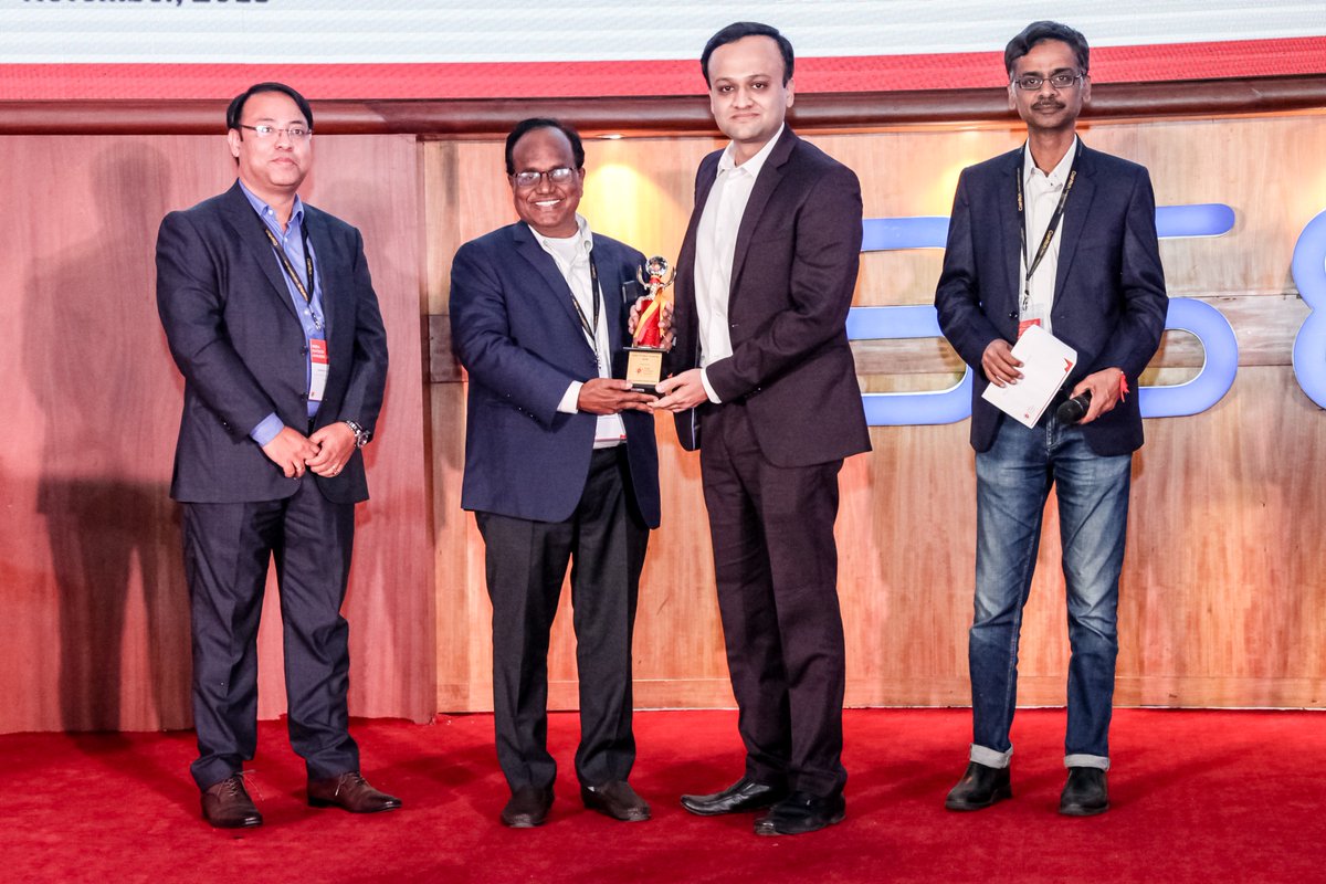 India_Fintech's tweet image. Congratulations Vphrase team on winning the Most Innovative Fintech Product at #IndiaFinTechAwards 2018. Best wishes for a bright future. @vphrase @neerav_parekh  @Perfios @BSEIndia