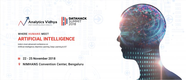 AnalyticsVidhya's tweet photo. With >1,200 attendees frm diverse industries & domains, DataHack Summit 2018 was an unqualified success.@Ronald_vanLoon & @tarrysingh as keynote speakers,50+ power talks,hack sessions & 9 workshops. Here're awesome highlights frm blockbuster #DHS2018! https://t.co/ppqTbgGoPj https://t.co/tgw3q1Ovb5