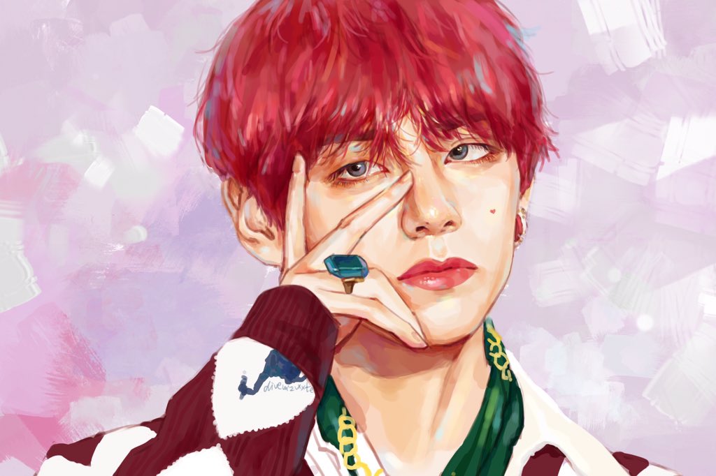 red baby sketch❤️
#뷔 #태형 <a href="/BTS_twt/">방탄소년단</a>