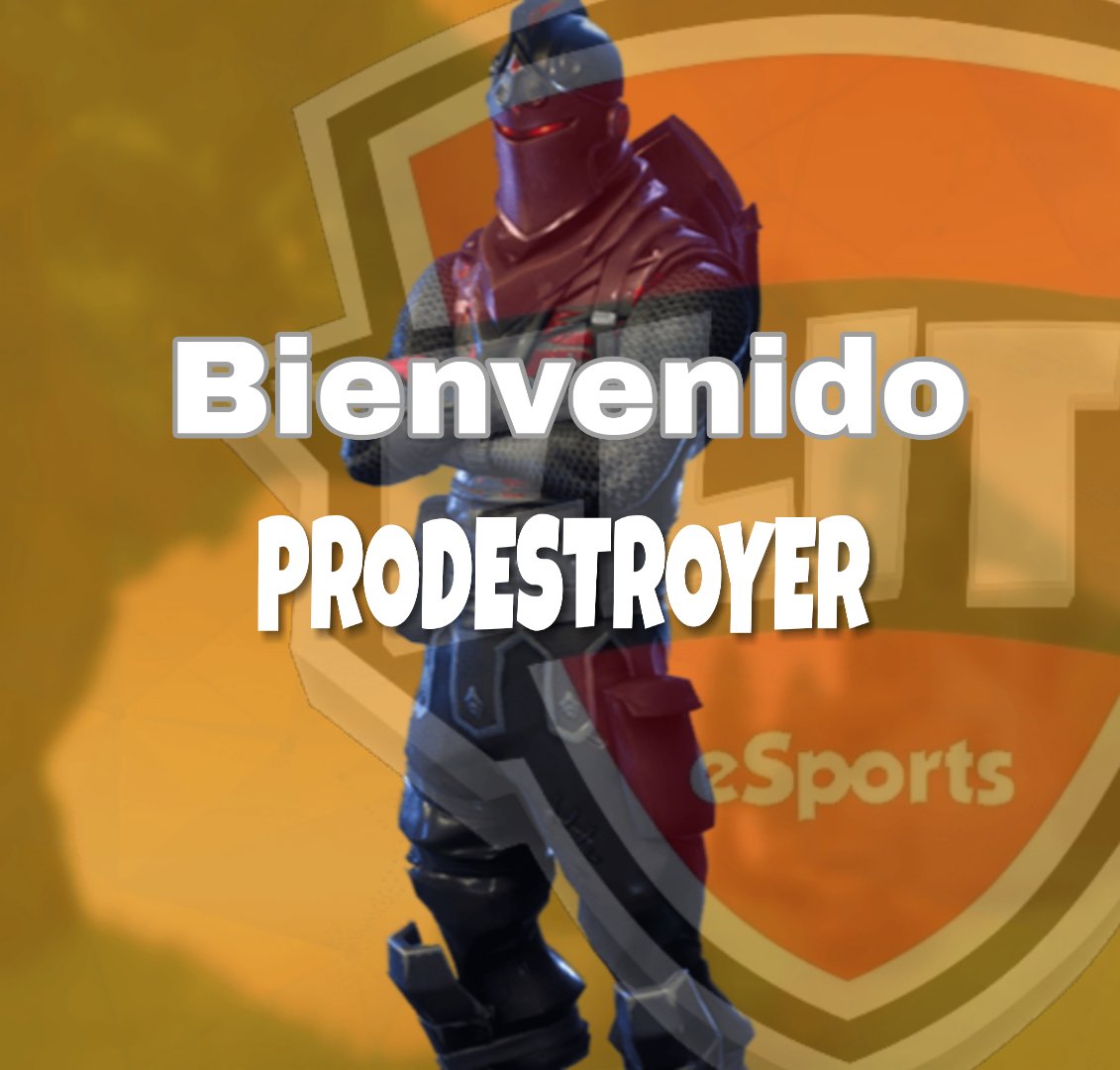 ElitearmyES's tweet photo. Nuevo jugador!!!
Hemos fichado a un nuevo jugador de fornite para cerrar la Squad de mando el es @Army_Destroyer7 !!!
👏Bienvenido!!👏 https://t.co/dgxGIzKKnw