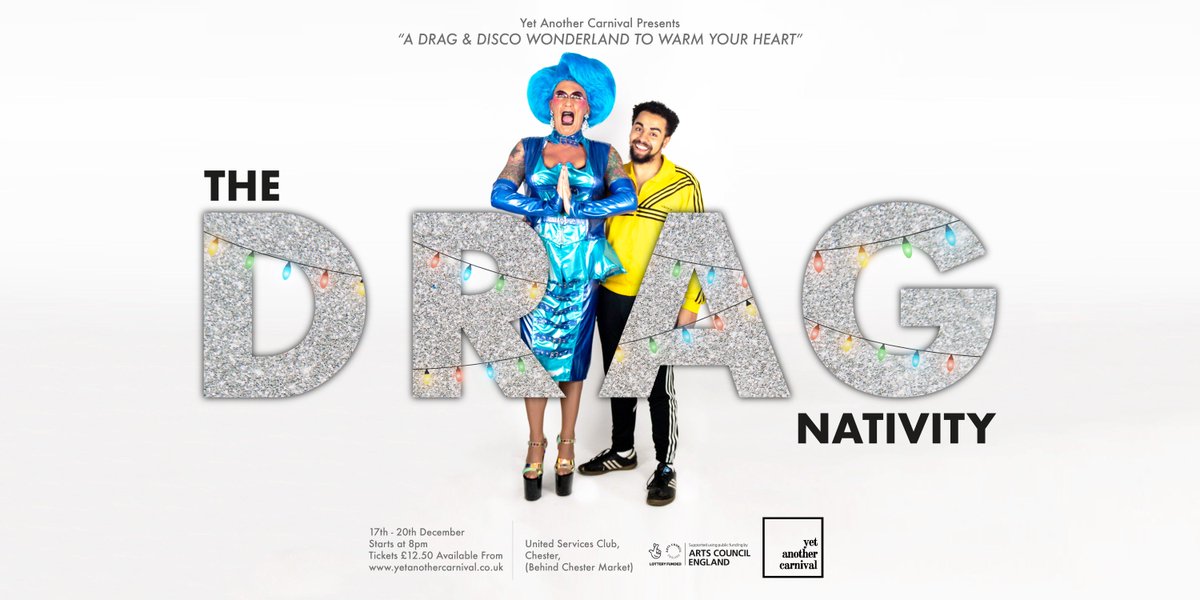 anothercarnival's tweet photo. Its December which means The Drag Nativity is nearly here! Tickets are selling FAST so if you want a night out which consists of a drag, a Joseph, a band, a bar and a hella good time, what are you waiting for?
Book your tickets here - https://t.co/cCQqDHquKU https://t.co/5gXMxuccEa
