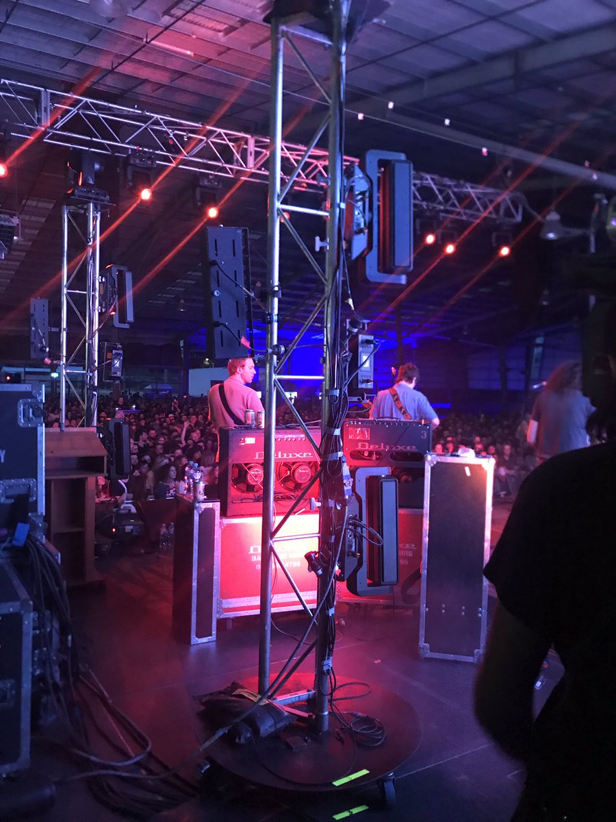 reneeruin's tweet photo. Such a great day and crew to work with today. Was just what I needed to get out of my funk. Reminded me again just why I love working in the music industry. 

#gizzfest https://t.co/8wx8rN1eyB