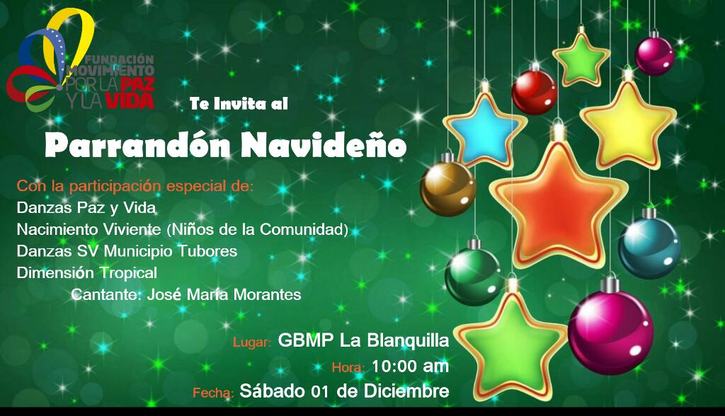 Vamos todos al gran Parrandón! <a href="/mimouvargas/">Alexander Vargas</a>  <a href="/DanteRivasQ/">Dante Rivas</a> <a href="/Evelyn_guillen/">evelyn guillen</a> <a href="/DPresidencia/">Despacho Presidencia</a> <a href="/DPazyVida/">Despacho Paz y Vida</a> @FunMovPazyVida <a href="/NicolasMaduro/">Nicolás Maduro</a> <a href="/AsuntosDPaz/">Asuntos para la Paz</a> <a href="/dcabellor/">Diosdado Cabello R</a> <a href="/Juniorgpsuv/">Junior Gómez</a> <a href="/MPV_NVAESPARTA/">Paz y Vida Nueva Esparta</a>