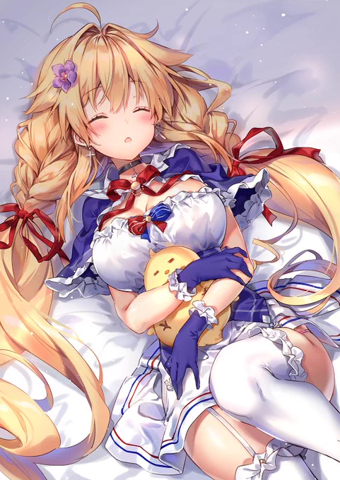 お昼寝すやすや
#アズールレーン⁠ ⁠
#ル・テメレール 