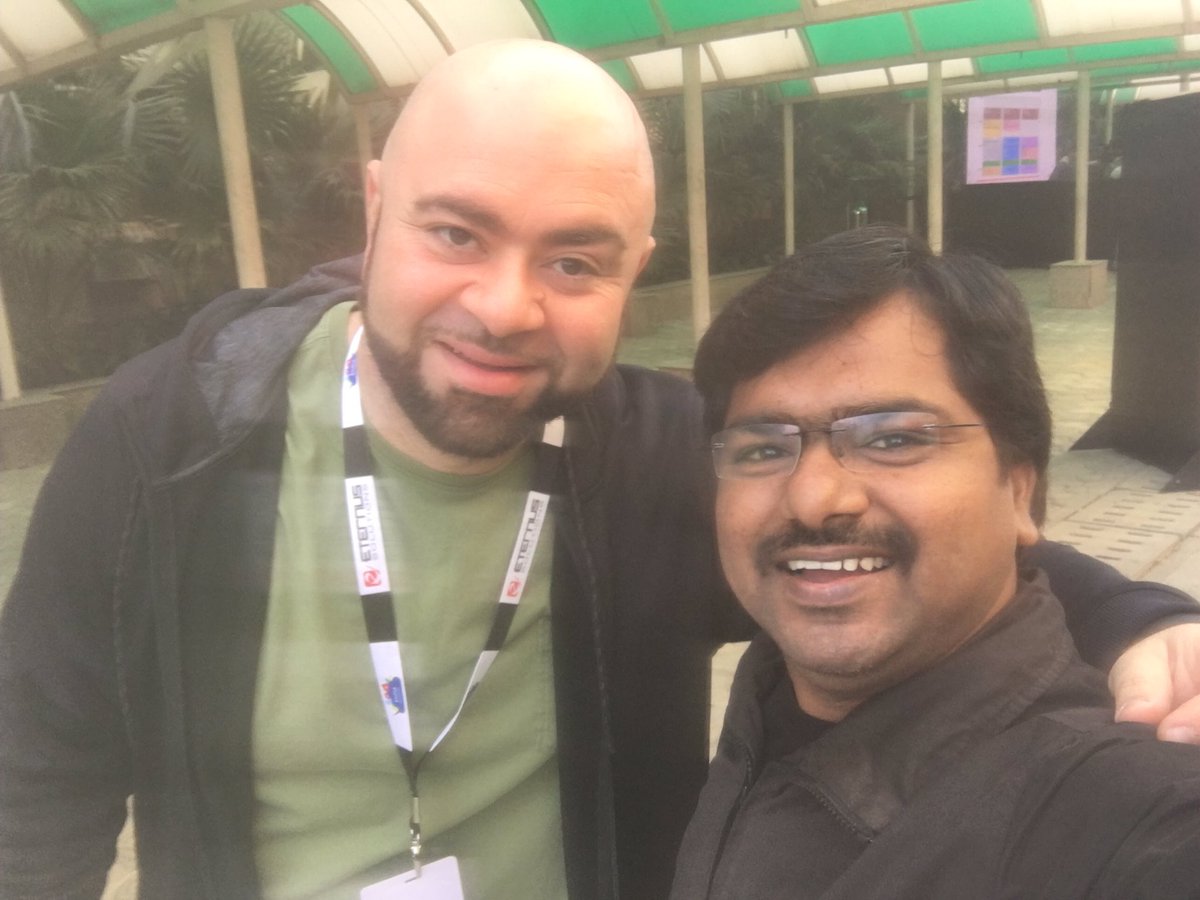 reddy_mrp's tweet photo. Pleasure meeting you in person @Sharif_Shaalan ..thank your time . @sfindiadreamin #IndiaDreamin18 #indiadreamin @sfdgblr @eMudhra #mindzcloud @cloudanalogy https://t.co/iRBFlNRyNp
