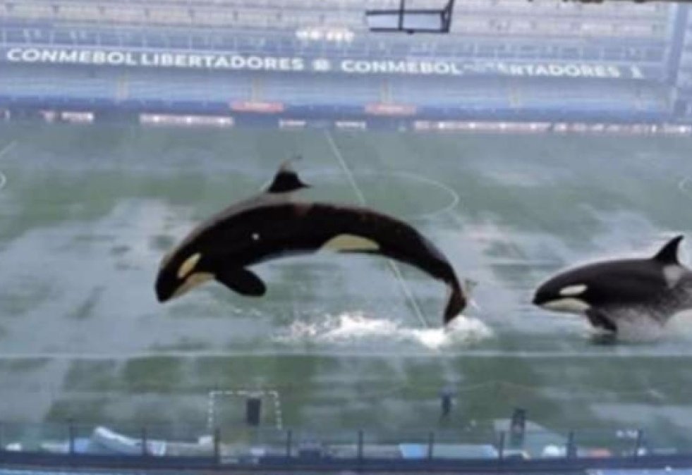 Fotos exclusivas de la tormenta ayer en FIUNA por lo cual se volvio a suspender la final de la Copa Ingenieria