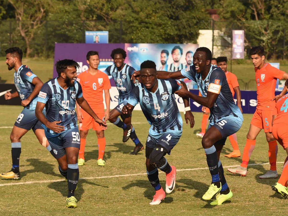 toisports's tweet photo. #ILeague #MPFCARW
I-League: @minervapunjabfc score late to beat Arrows 1-0
Read: https://t.co/uTpReSy3x8 https://t.co/jN3EnCPRSt