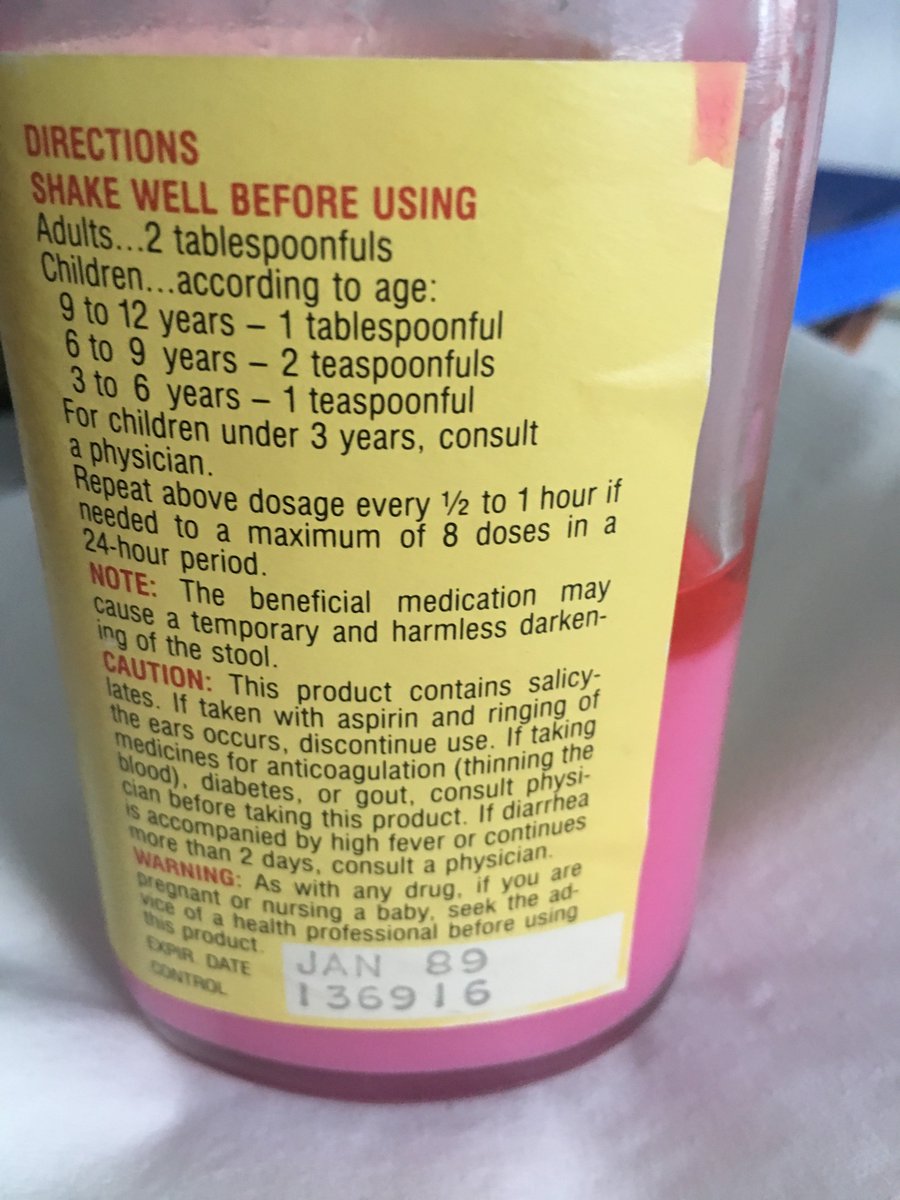 Look what I found in someone’s house! Expired 1/89. What’s in your closet? #ANuStartNY #ElderCare #Downsizing #Resizing #Packing #Unpacking #Moving #NewYork #NYC #LongIsland #Organizing #Reorganizing #Home #House #Apartment #StellarService #Follow #ElderLaw #EstatePlanning #Pepto