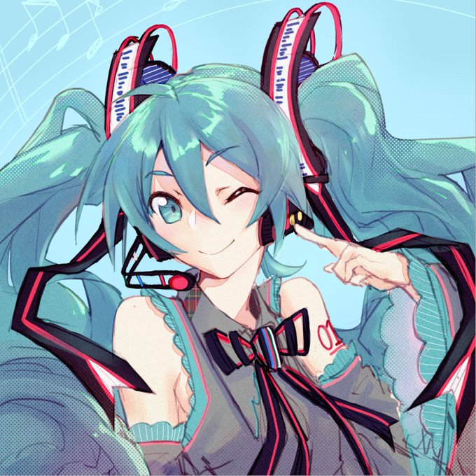 「8分音符 ツインテール」のTwitter画像/イラスト(古い順)