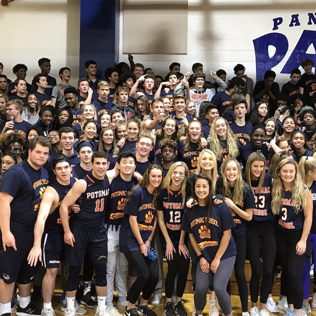 BigCoachFrank's tweet photo. Good home-opener win over Ron Brown Charter 66-37. Awesome atmosphere @ the @PotmacSchlHoops Tip Off Tourney! Shout Out to the PANTHER PACK @PotomacSac - CRAZY MOOD! 

Next up: Sat 12/1  Championship Game vs Collegiate 630p https://t.co/2V6guEP9P7
