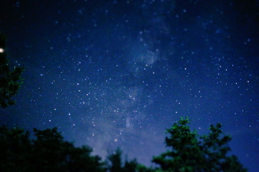 満天の空に君の声が響いてもいいような綺麗な夜