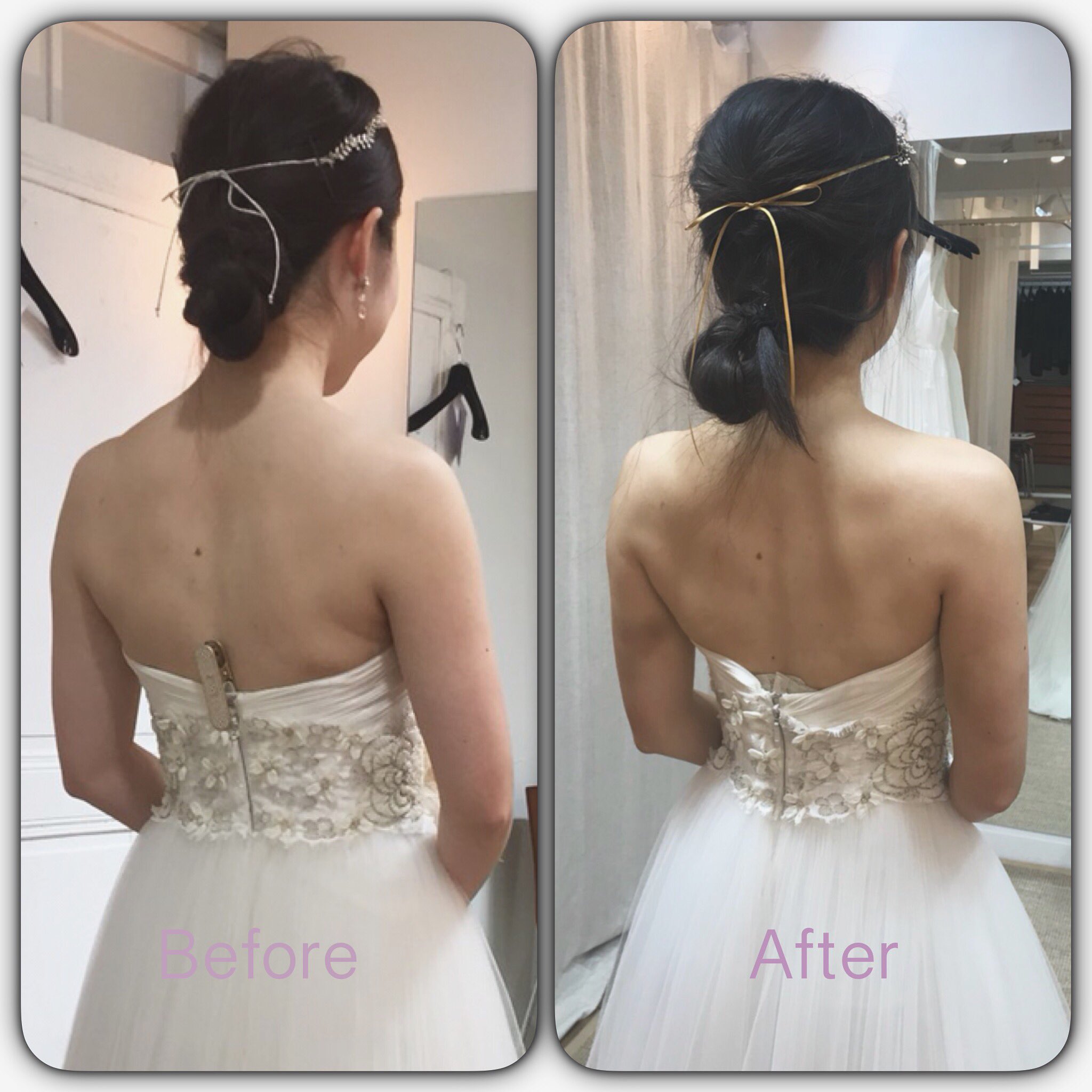 殿川愛子 Twitter પર 背中痩せ 姿勢改善 お客様befor After画像 姿勢はとても大切 猫背でドレスは似合いません 肩甲骨を綺麗に見せる為にも 胸椎の伸展はとても大切 姿勢改善し 後頭骨の位置が後ろにおさまると 華奢に見えるから不思議 見え