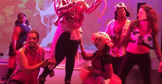MusicFlea's tweet photo. Bravo to @NewCamerata on a wonderful review for their opening night of "Venus and Adonis" and "Sāvitri" @TheFleaTheater. Read it here: https://t.co/eFbNy7udLT https://t.co/jTm8YR9gUR