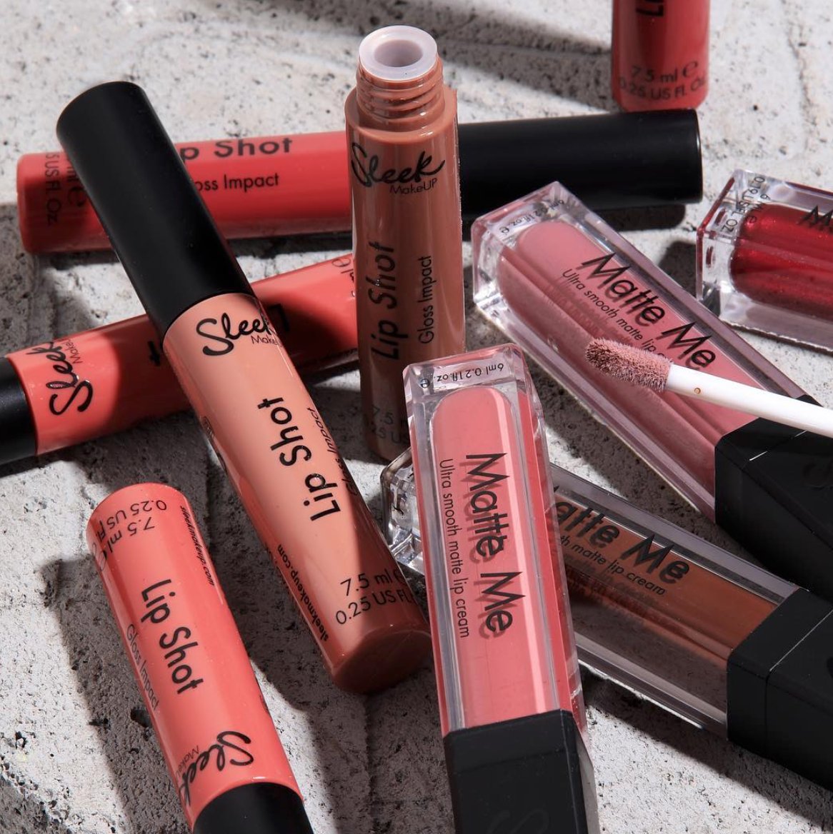 Nude shades for every skin tone 🙌🏼👄  They go perfectly with a smokey eye!

#sleekmakeup #myfacemyrules