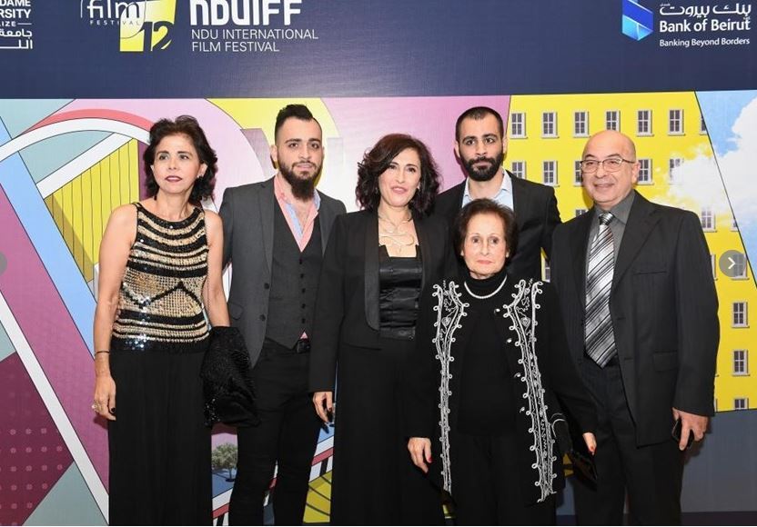 BankofBeirutsal's tweet photo. In partnership with Bank of Beirut, the NDU International Film Festival @NDUIFF honored #JuliaKassar for her achievements &amp; exceptional journey as one of the pioneering actresses who are marking the 7th art

#film #festival #lebanon https://t.co/yn5mI0i9E2