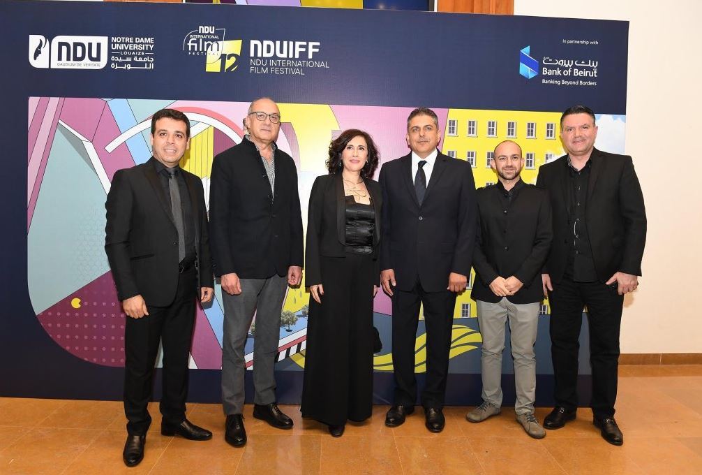 BankofBeirutsal's tweet photo. In partnership with Bank of Beirut, the NDU International Film Festival @NDUIFF honored #JuliaKassar for her achievements &amp; exceptional journey as one of the pioneering actresses who are marking the 7th art

#film #festival #lebanon https://t.co/yn5mI0i9E2