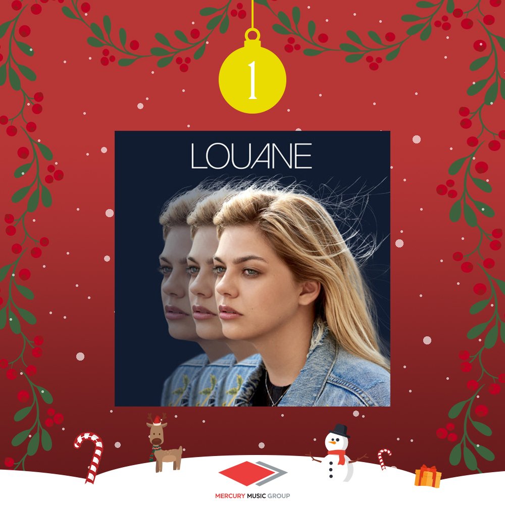 MercuryFrance's tweet photo. Ça y est, c'est la première case du calendrier de l'avent !
Pour bien commencer on vous propose la réédition de l'album de @louane !
Allez voir notre story Instagram et tentez votre chance 🎁🎅 https://t.co/KgJotrGLEP